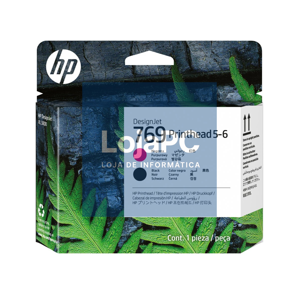 HP 769 Magenta Black 5-6 DesignJet Printhead