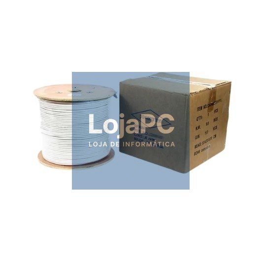 PEPEGREEN CAT6 WHITE CABLE REEL
