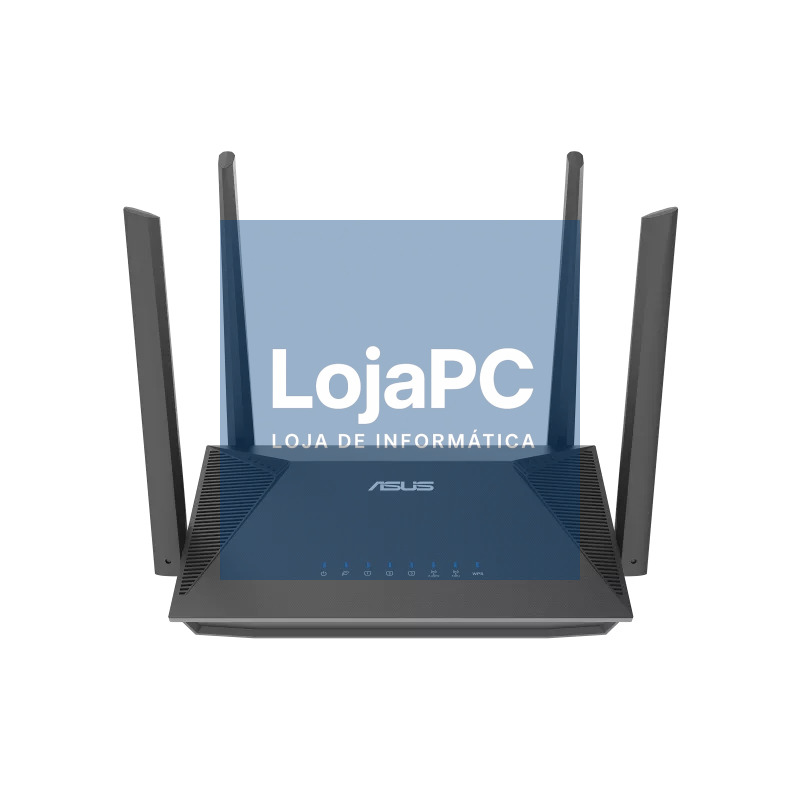 ASUS RT-AX52 AX1800 Dual Band WiFi 6 Extendable Router Instant Guard Parental Controls Built-in VPN AiMesh Compatible