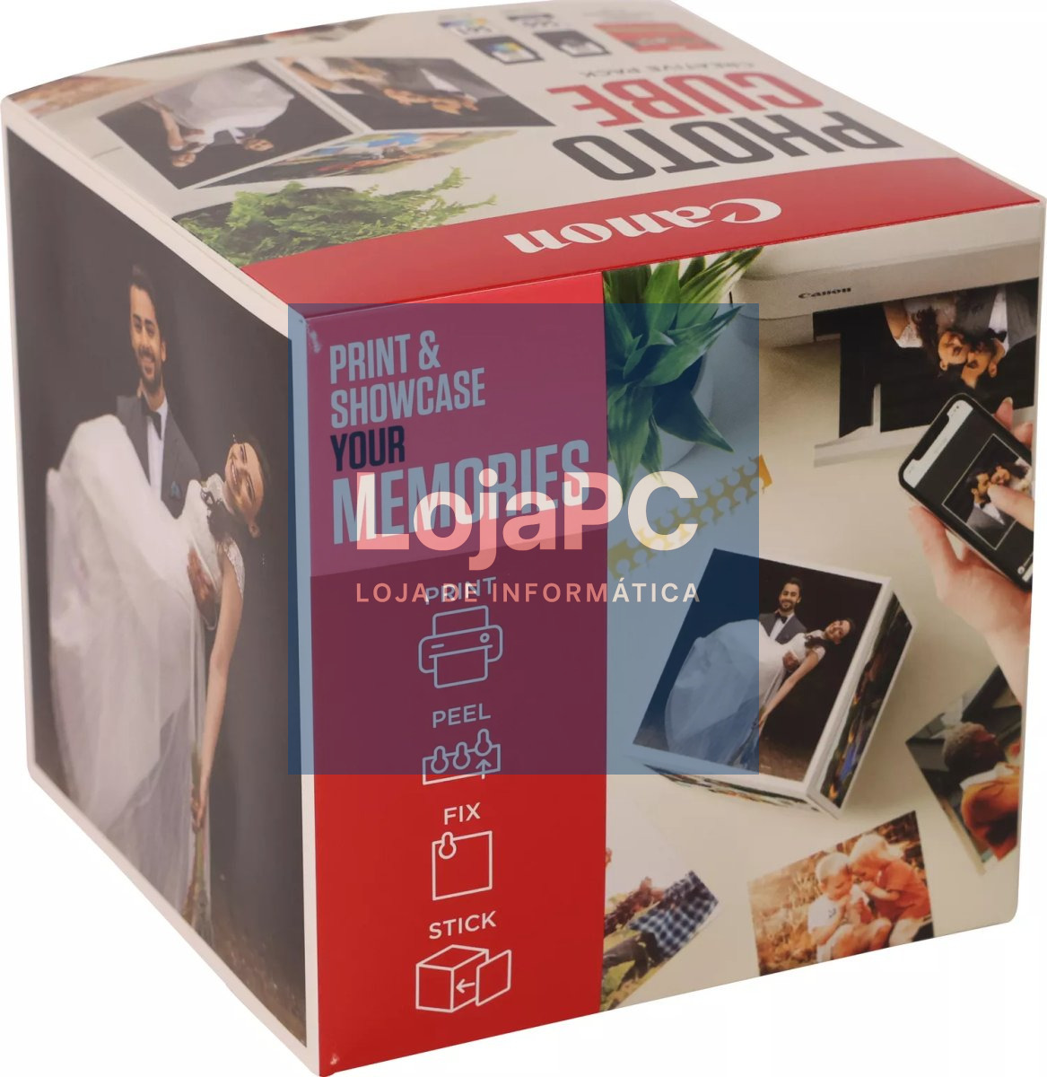 CANON PG-560/CL-561 Ink Cartridge Photo Cube Creative Pack White Pink