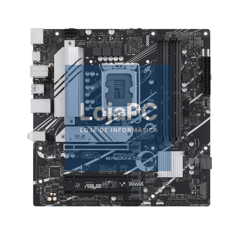 ASUS PRIME B760M-A D4-CSM LGA1700 4xDDR4 microATX 4xSATA MB DP 1.4 2xHDMI 2.1