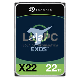 SEAGATE Exos X22 22TB HDD SATA 6Gb/s 7200RPM 256MB cache 3.5inch 512e/4KN