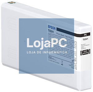 EPSON T55W1 Photo Black Ink Cartridge 200ml