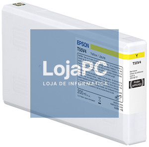EPSON T55W4 Yellow Ink Cartridge 200ml