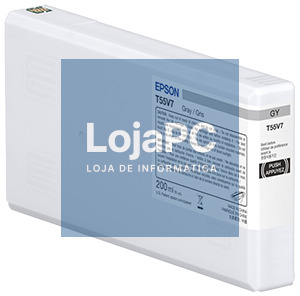 EPSON T55W7 Gray Ink Cartridge 200ml