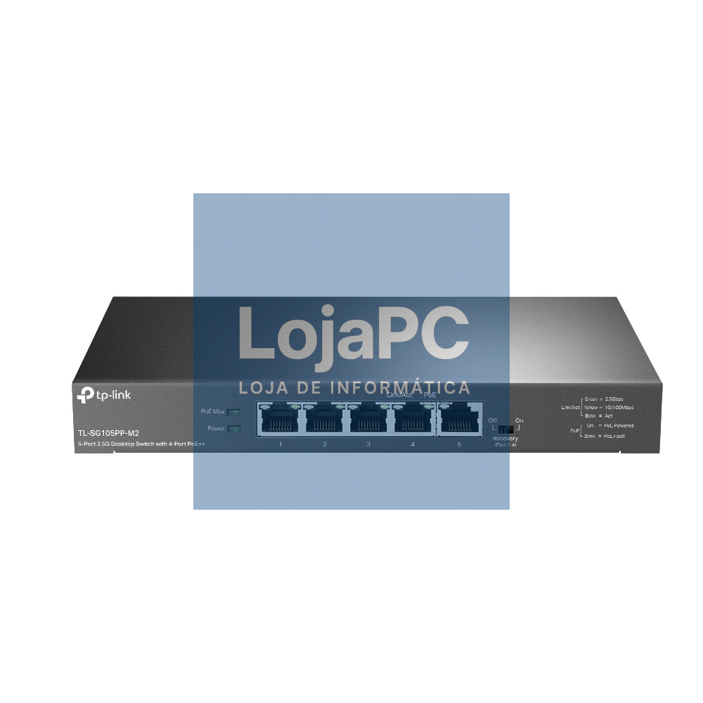 TP-LINK 5-Port 2.5G Desktop Switch with 4-Port PoE++