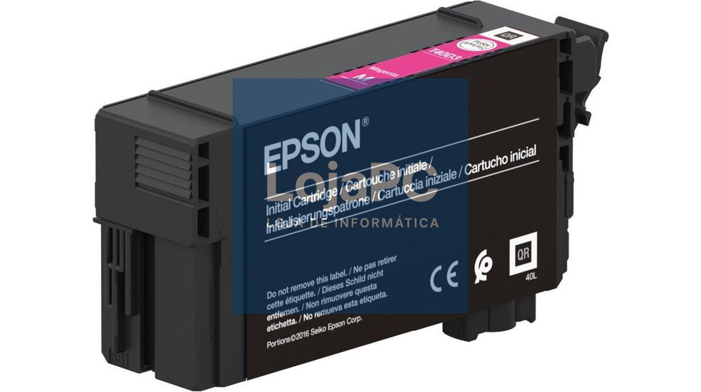 EPSON Singlepack UltraChrome XD2 Magenta T40C340 26ml