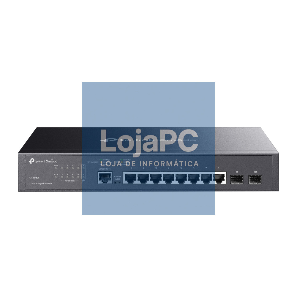 TP-LINK JetStream 8-Port Gigabit L2+ Managed Switch With 2 SFP Slots