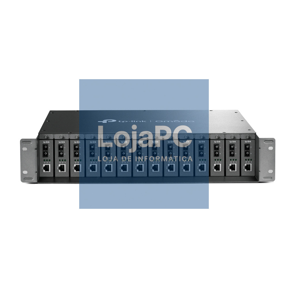 TP-LINK 14-slot Unmanaged Media Converter Chassis