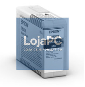 EPSON Singlepack Matte Black T85080N UltraChrome HD ink 80ml