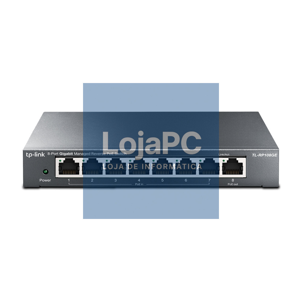 TP-LINK Omada 8-Port Gigabit Managed Reverse PoE Switch