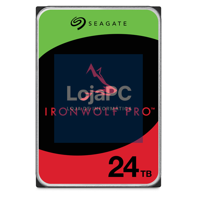 SEAGATE Ironwolf PRO Enterprise NAS HDD 24TB 7200rpm 6Gb/s SATA 256MB cache 8.9cm 3.5inch 24x7 for NAS RAID Rackmount systems BL
