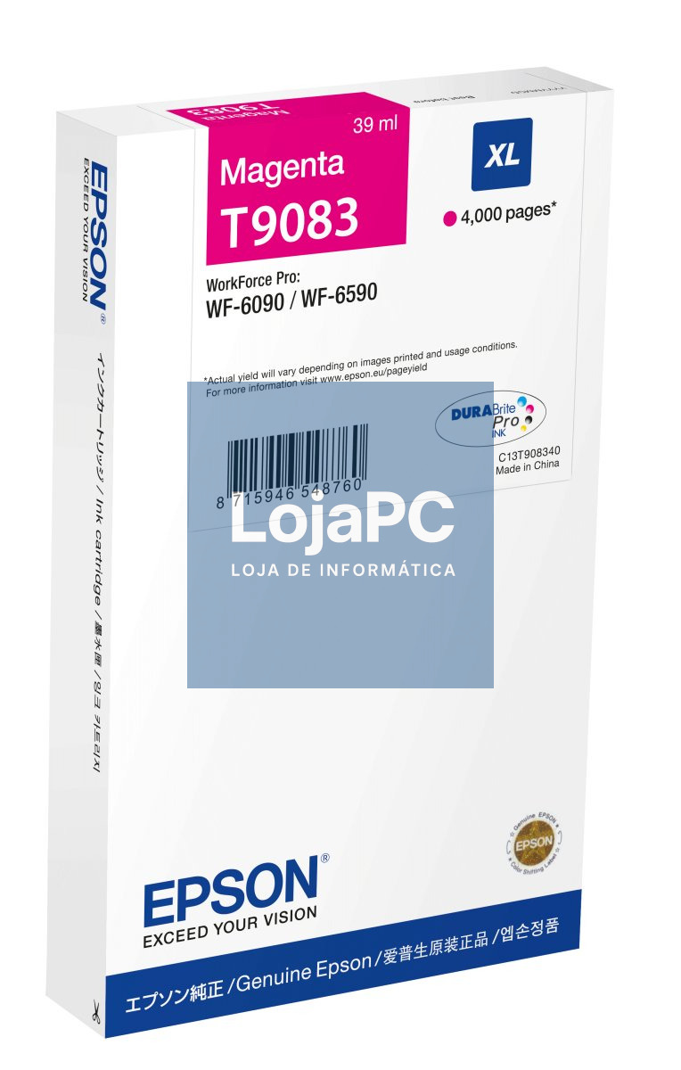 EPSON WF-6xxx Ink Cartridge Magenta XL