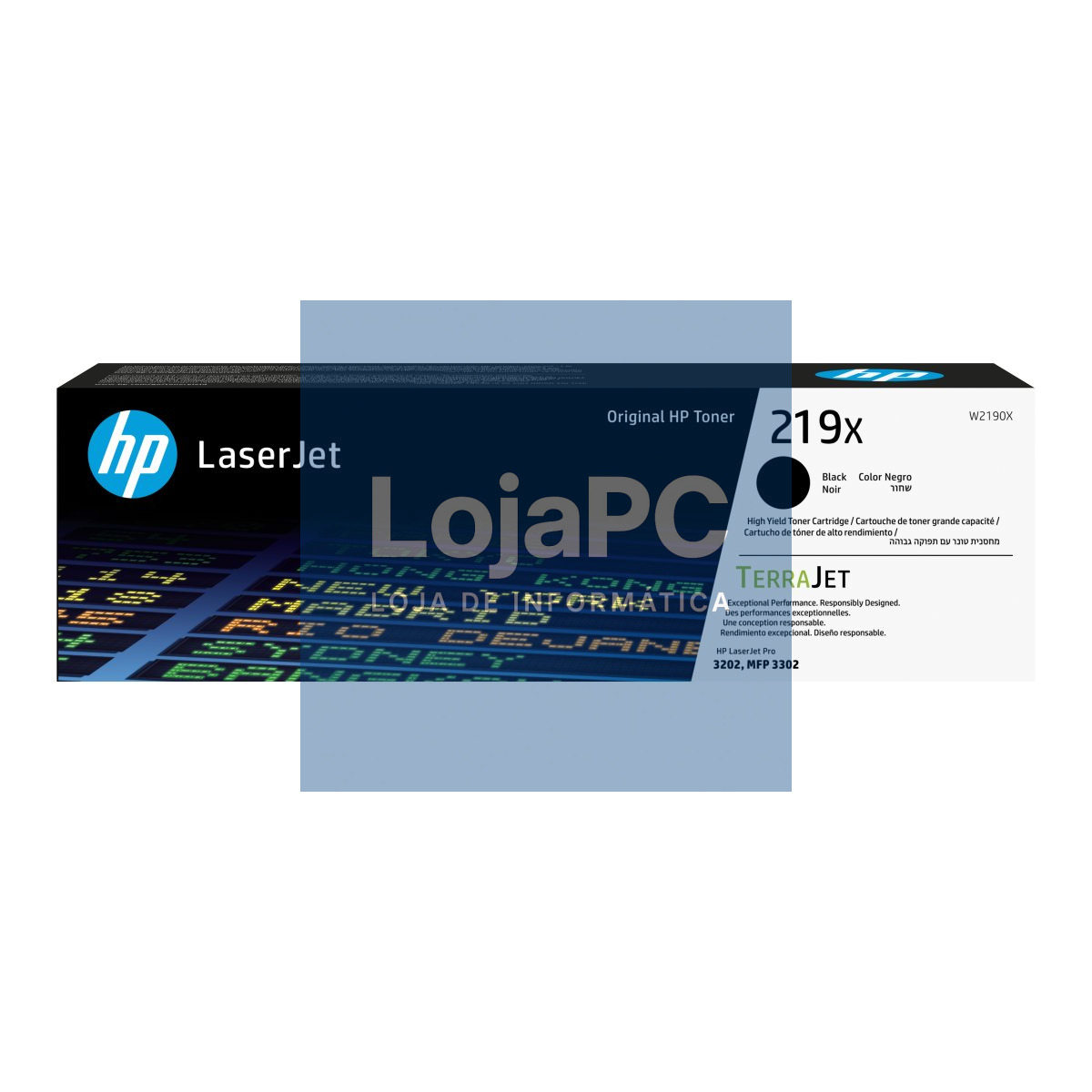 HP 219X High Yield Black Original LaserJet Toner Cartridge