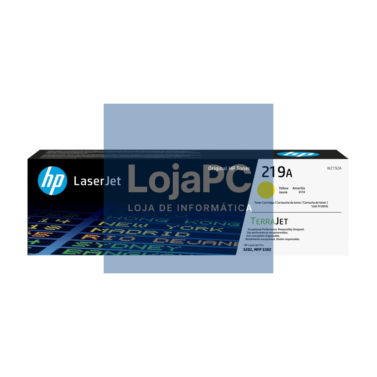 HP 219A Yellow Original LaserJet Toner Cartridge