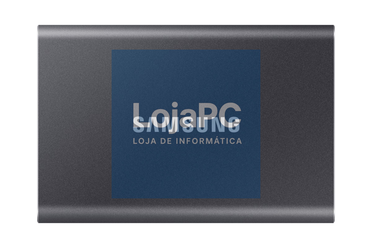 SAMSUNG Portable SSD T7 4TB extern USB 3.2 Gen 2 titan grey