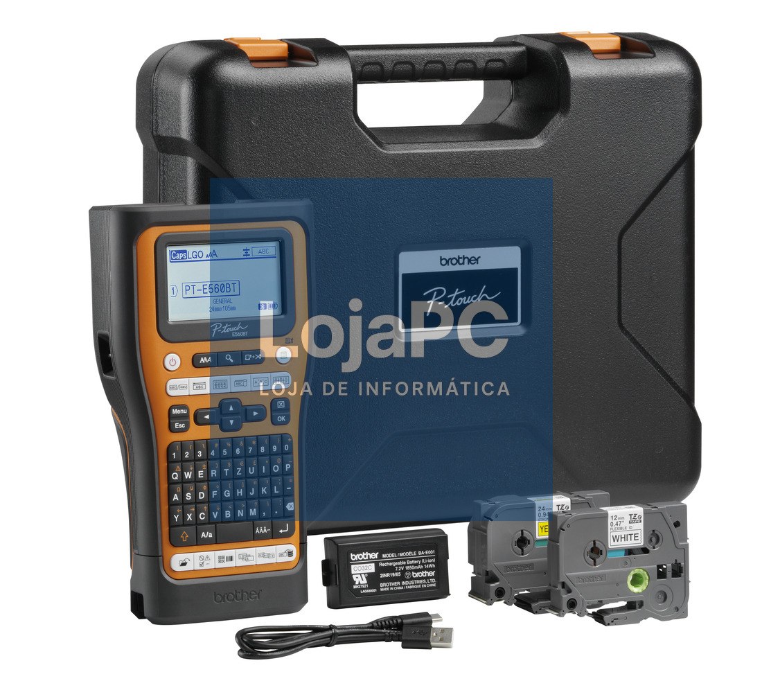BROTHER Pro Labelling Machine Integrated Bluetooth and Automatic Cutter Up to 24mm