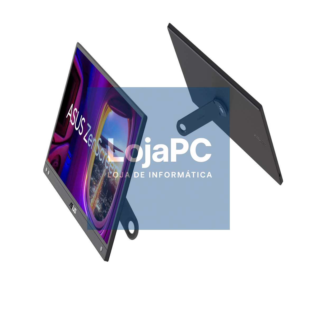 ASUS ZenScreen MB166CR Portable 15.6inch IPS WLED FHD 16:9 60Hz 250cd/m2 5ms USB-C Black