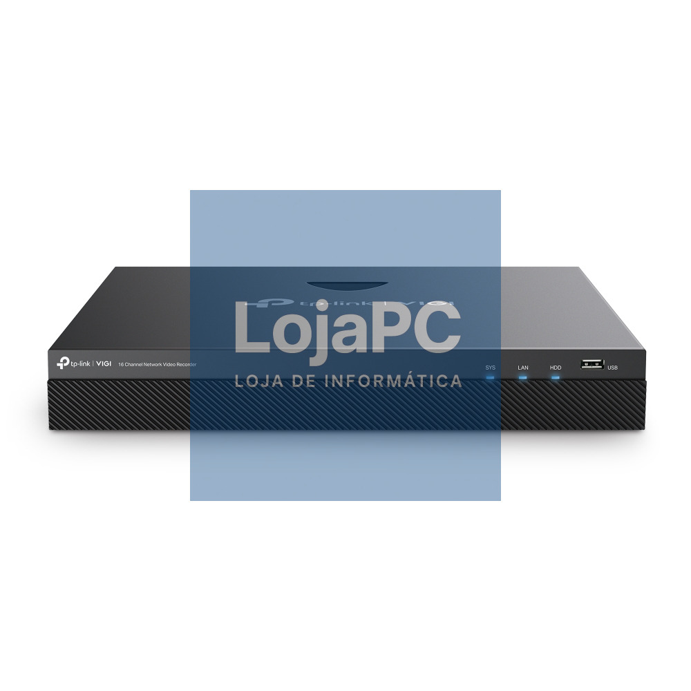 VIGI 16 Channel Network Video Recorder (2HDD) - VIGINVR2016H