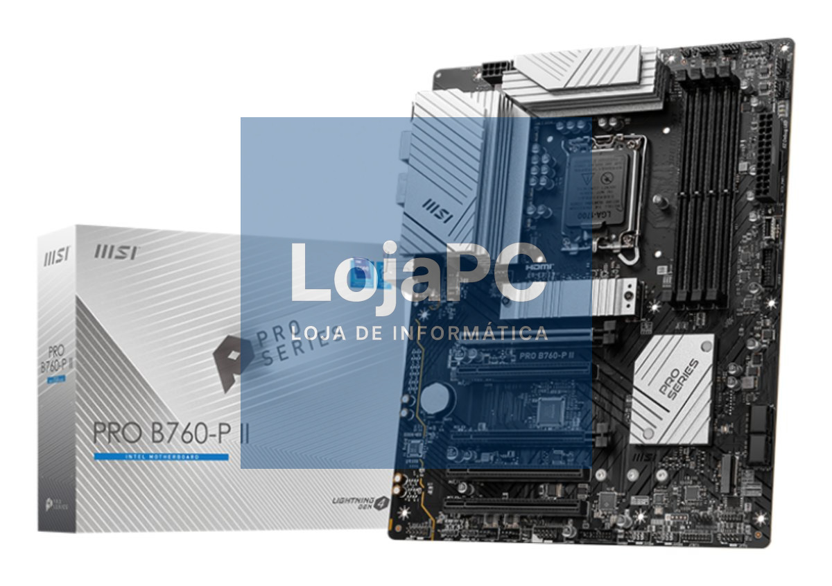 MSI PRO B760-P II DDR5 LGA1700 ATX MB