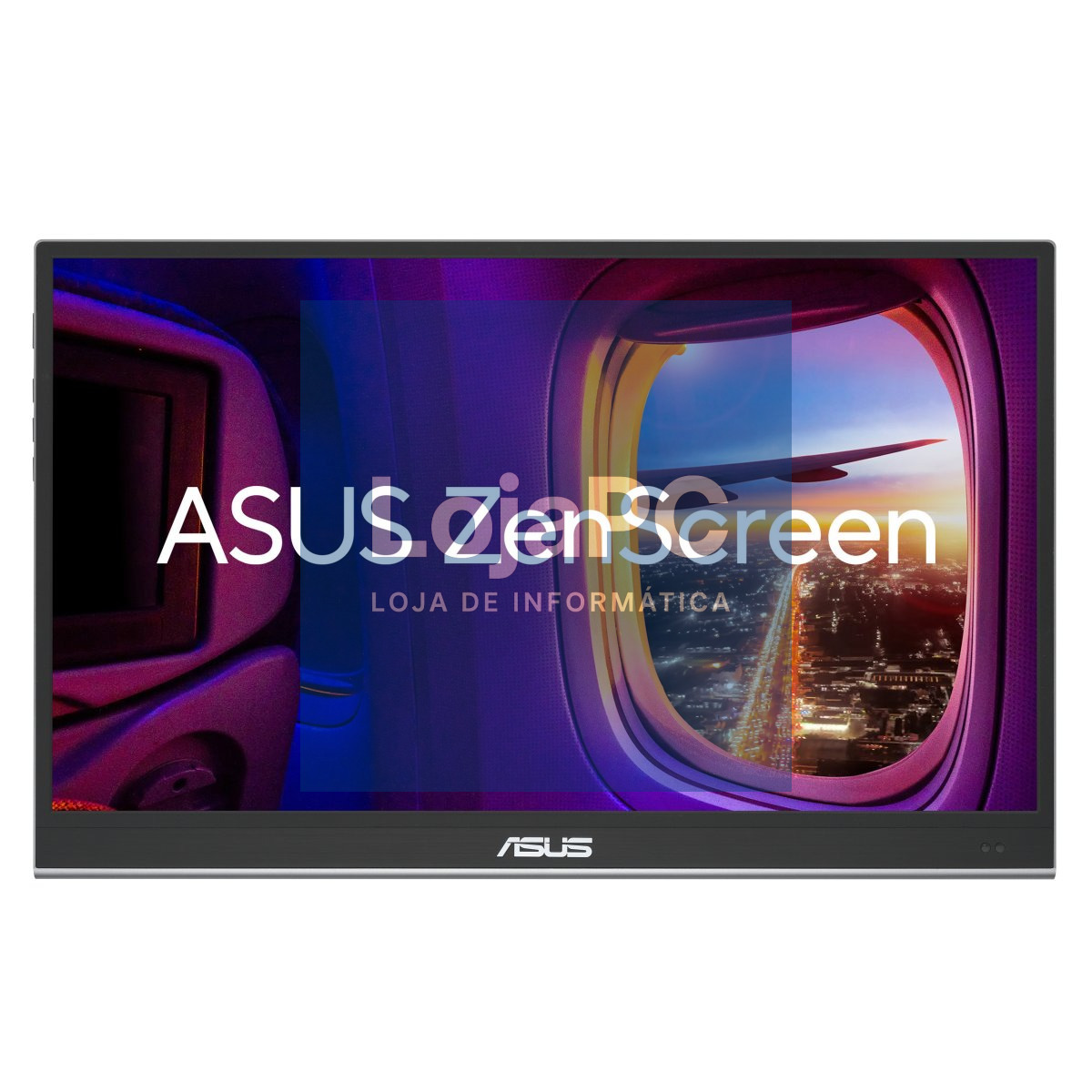 ASUS ZenScreen OLED MQ16AHE portable monitor 15.6inch FHD OLED 16:9 60Hz 400cd/m2 1ms HDMI USB-C Black+Gray