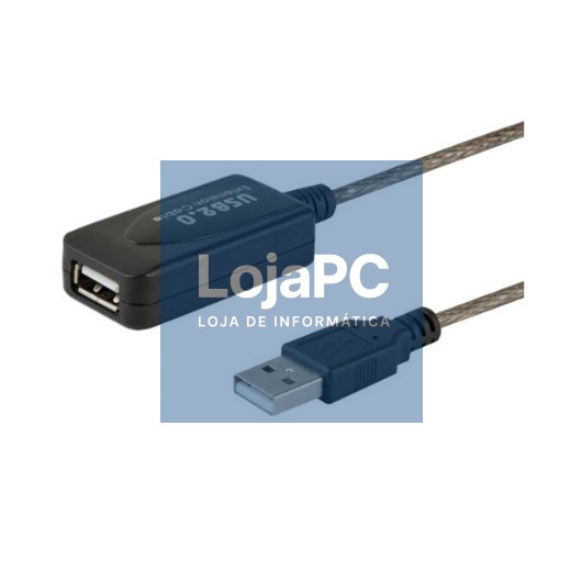 PUERTO USB 2.0 5M BLACK SAVIO EXTENDER CABLE