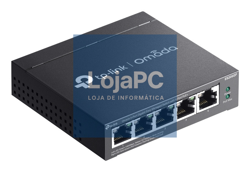 TP-LINK Omada 5-Port Gigabit Easy Managed Switch with 4-Port PoE+