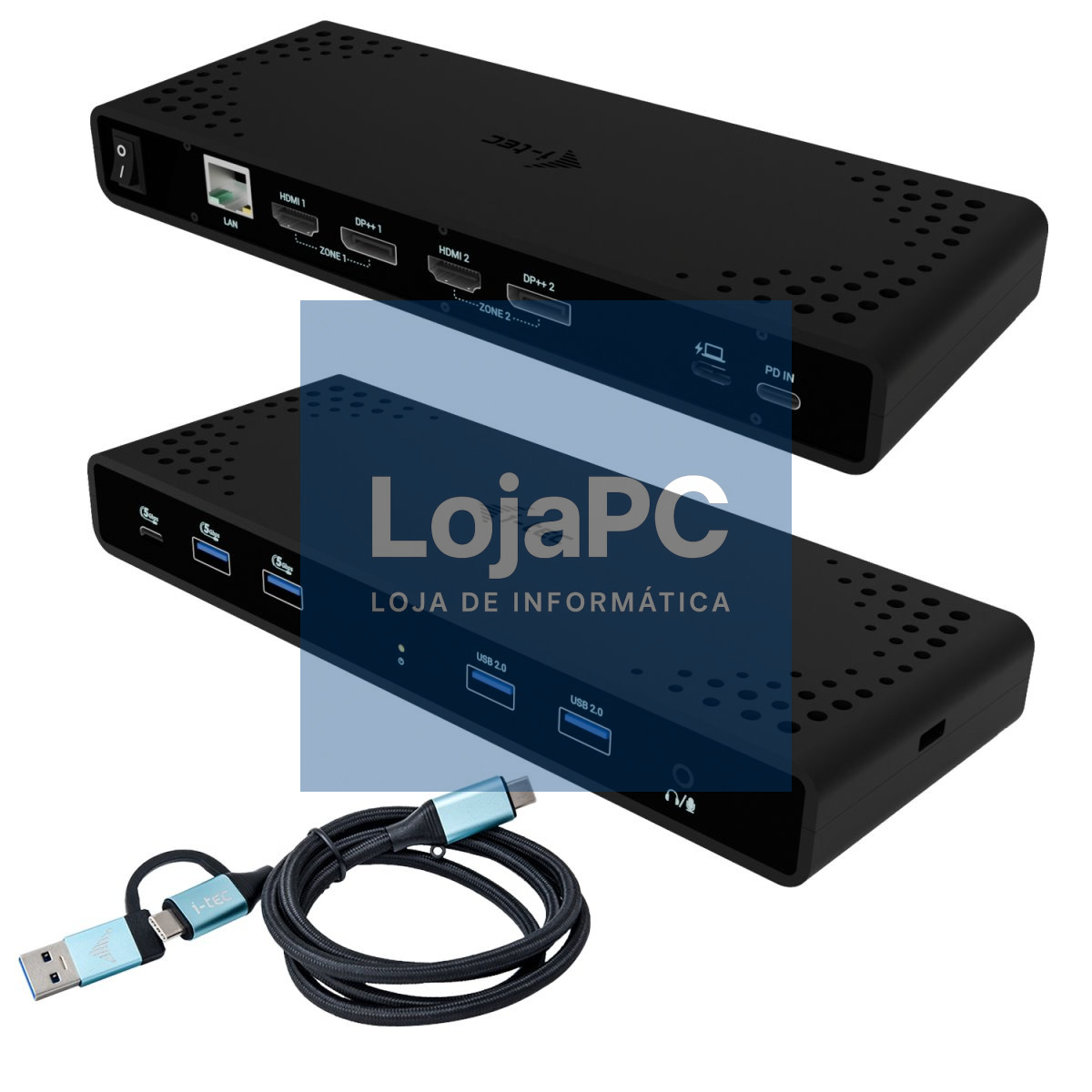 I-TEC Universal Dual 4K Display Docking Station PD 85W