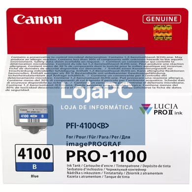 CANON INK PFI-4100 Blue tank