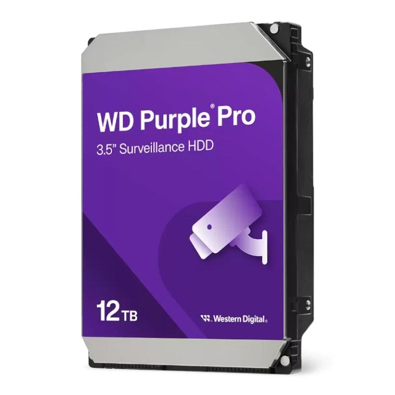 WD Purple Pro 12TB SATA 6Gb/s HDD 3.5inch internal 7200Rpm 256MB Cache 24x7 Bulk