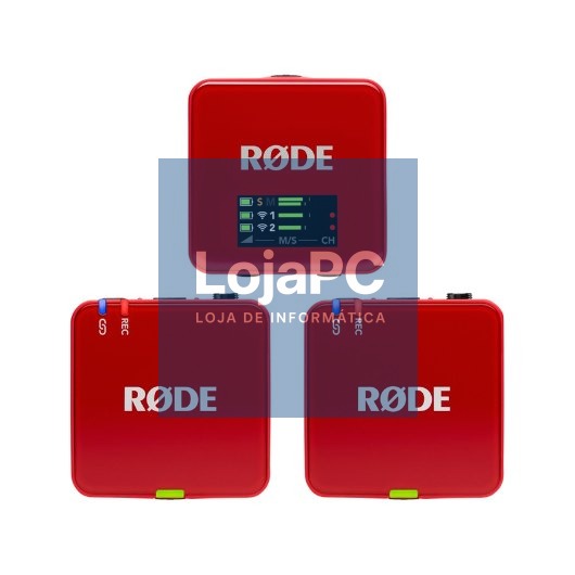 RODE WIRELESS GO III RED MICROPHONE