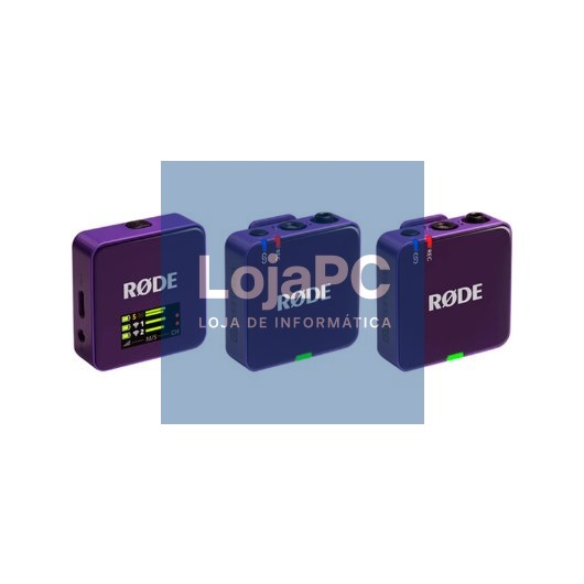 RODE WIRELESS GO III PURPLE MICROPHONE