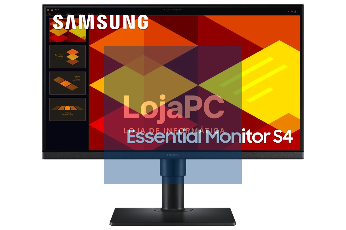 SAMSUNG LS22D400GAUXEN 22inch FHD IPS 16:9 100Hz 250cd/m2 5ms 1000:1 2xHDMI DP 1.2 HAS