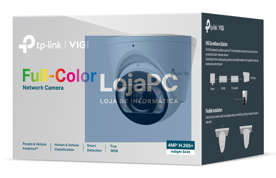 TP-LINK 4MP Full-Color Turret Network Camera