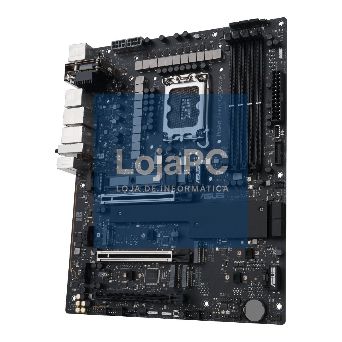 ASUS PROART Z890-CREATOR WIFI LGA1851 4xDDR5 ATX MB 4xSATA 1xHDMI 2.1 3xThunderbolt 5xM.2