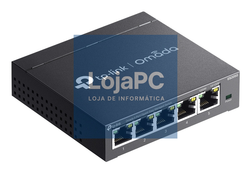 TP-LINK ES205G Omada 5-Port Gigabit Easy managed Switch