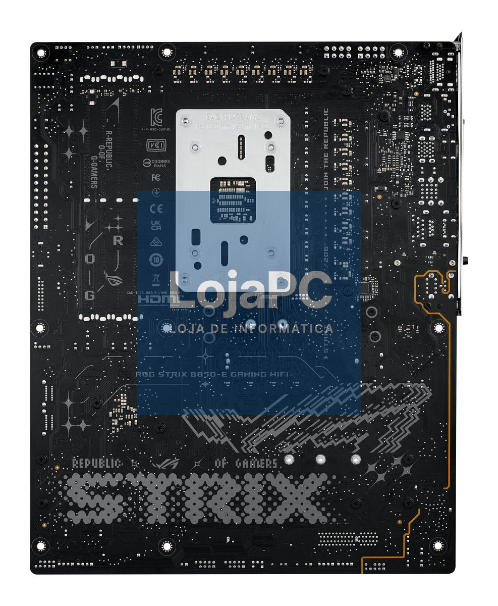ASUS ROG STRIX B850-E GAMING WIFI AM5 DDR5 ATX MB 1xHDMI 1xDP 5xM.2 4xSATA
