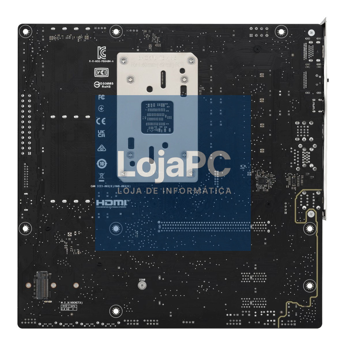 ASUS PRIME B840M-A-CSM AM5 DDR5 micro ATX MB 1xHDMI 2xDP 3xM.2 4xSATA
