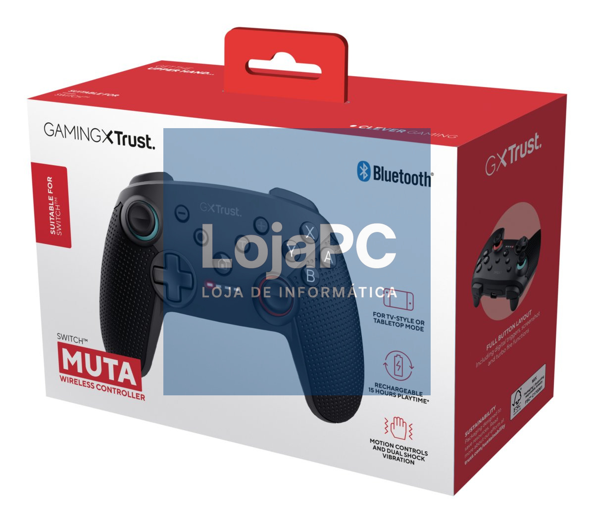 TRUST GXT1246 Muta BT Controller Switch Blk
