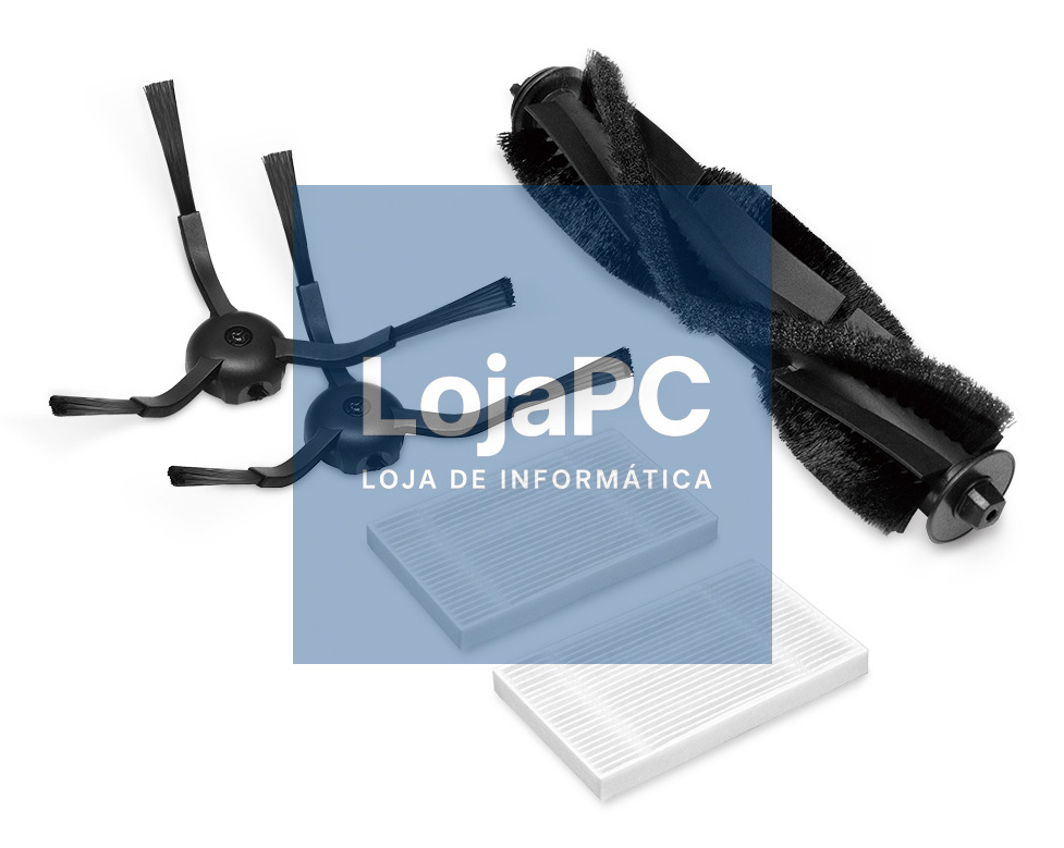 TP-LINK Tapo Robot Vacuum Replacement Kit Main Brush x1 Side Brush Left x2 Side Brush Right x2 HEPA Filter Large Size x2