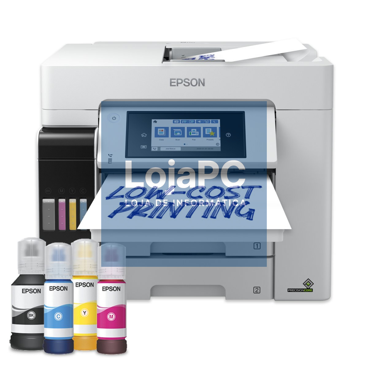EPSON EcoTank Pro ET-5885 MFP colour inkjet ITS A4 25ppm Print 250sheets USB LAN Wi-Fi NFC