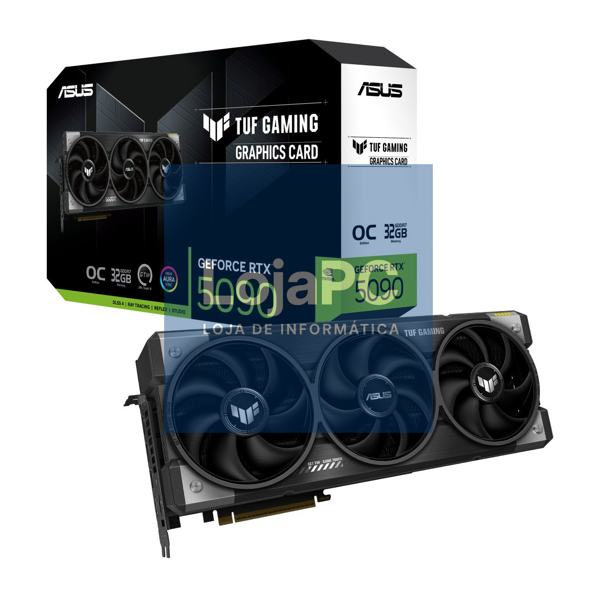 ASUS TUF Gaming GeForce RTX 5090 32GB GDDR7 OC Edition Gaming Graphics Card PCIe 5.0 HDMI DP 2.1
