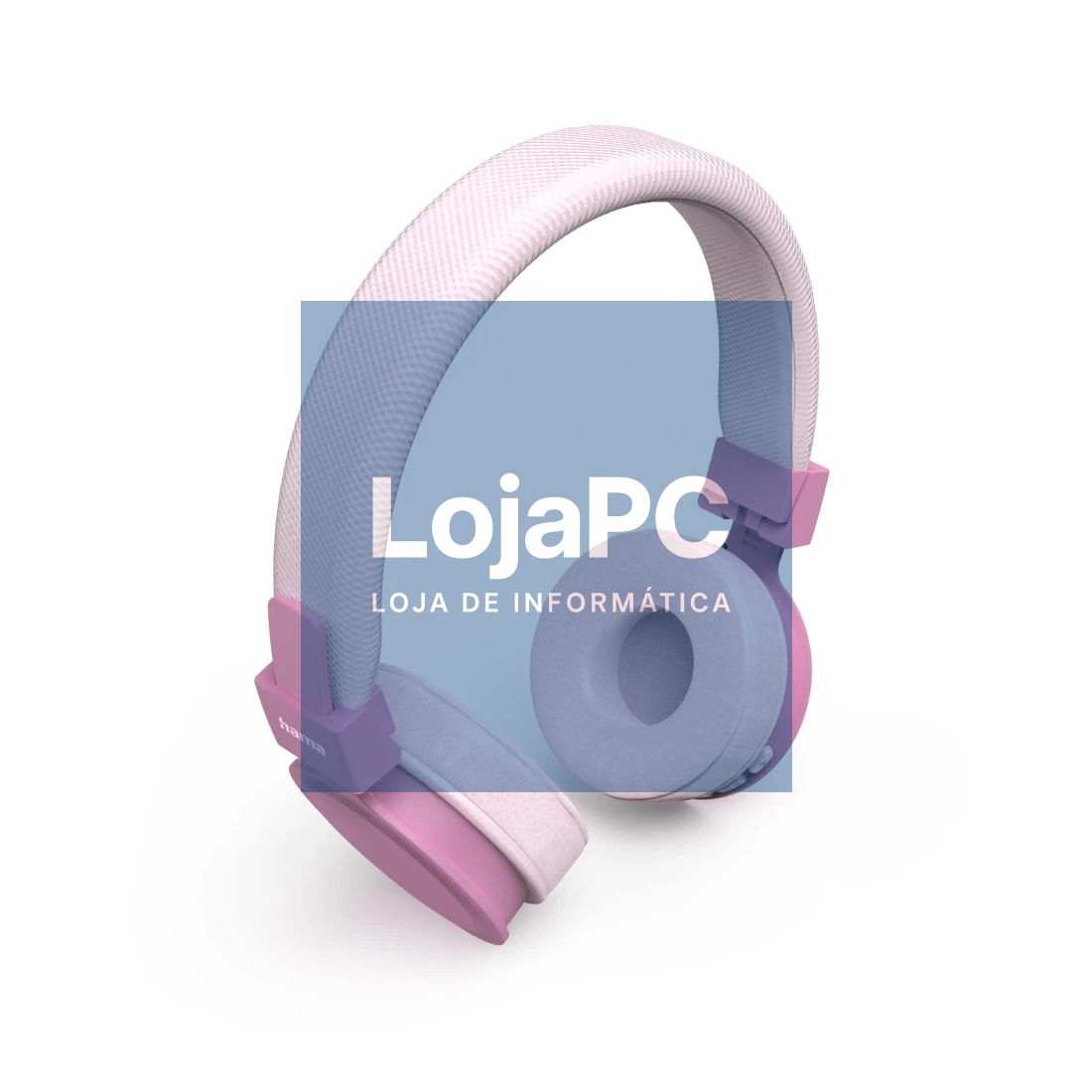 HAMA FREEDOM LIT II BLUETOOTH ON-EAR EARPHONES, PINK - 184199