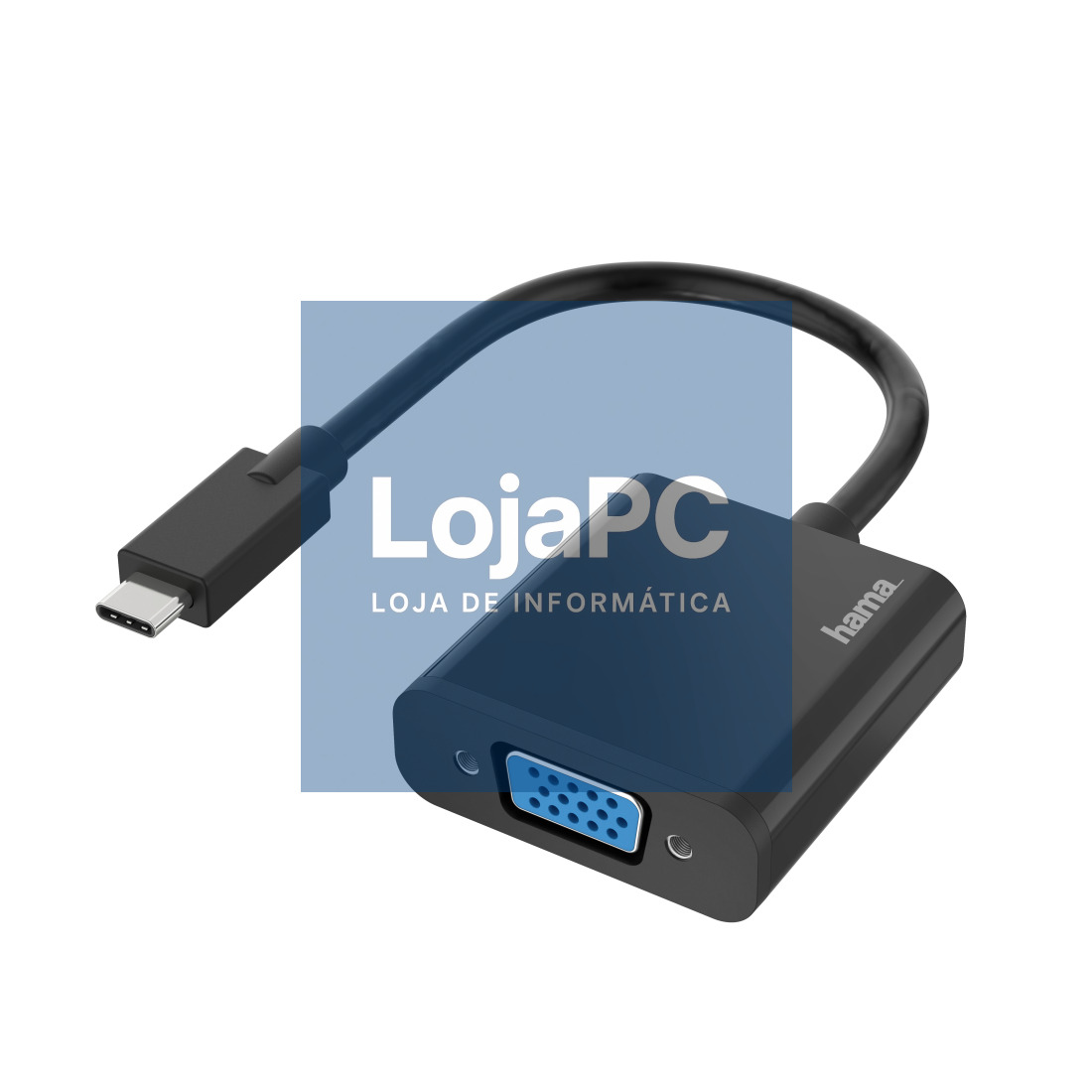 HAMA USB-C TO VGA ADAPTER, FULL HD 1080P - 200317
