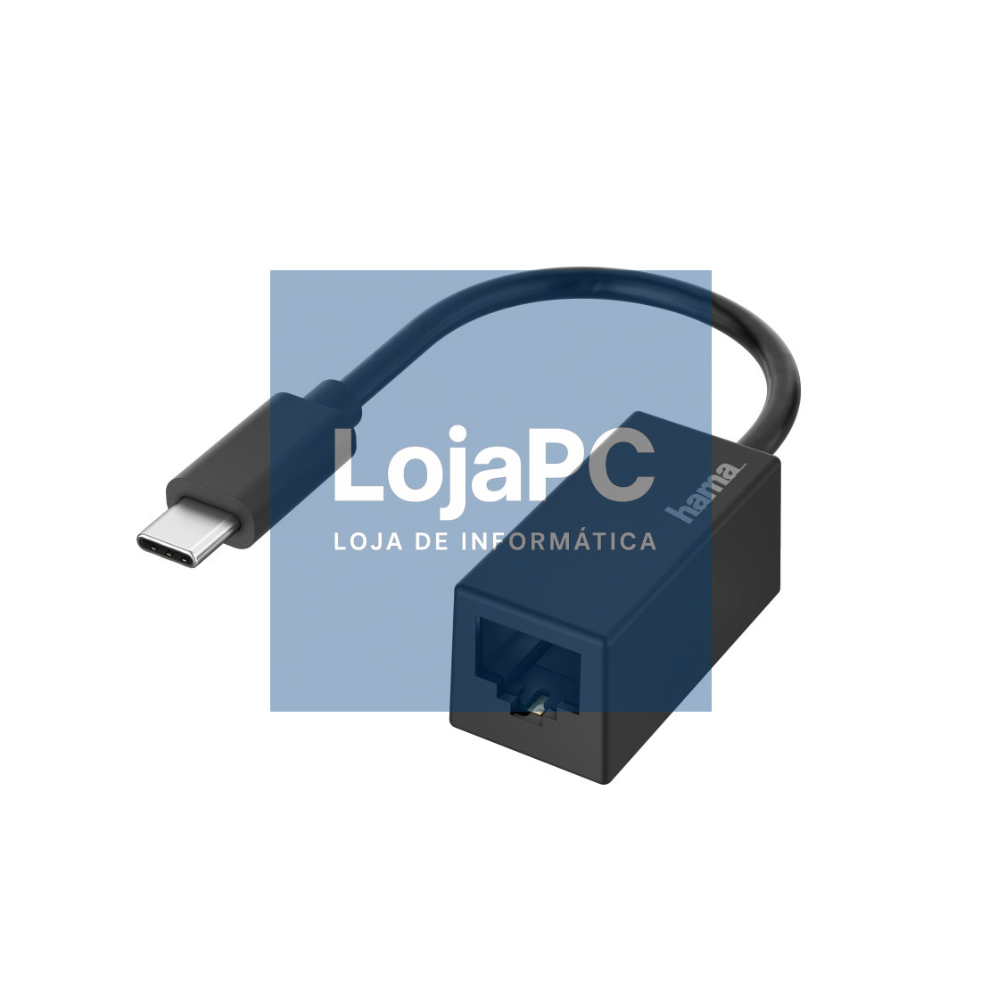 HAMA USB-C NETWORK ADAPTER - LAN/ETHERNET, GIGABIT ETHERNET - 200322