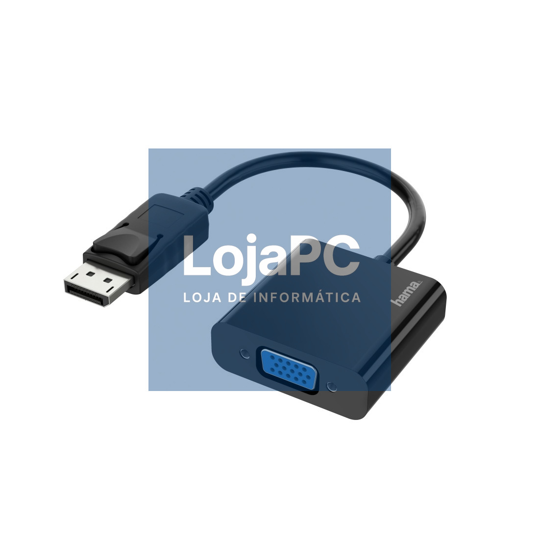 HAMA VIDEO ADAPTER, DISPLAYPORT PLUG - VGA SOCKET, FULL-HD 1080P