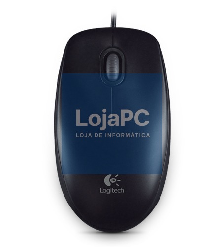 LOGITECH OPTICAL MOUSE B100 BLACK