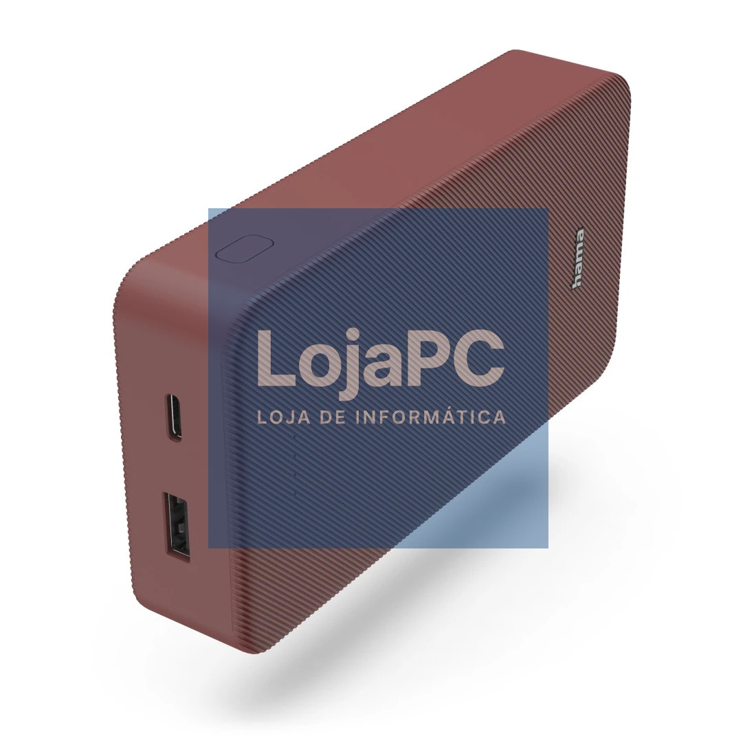 HAMA POWER PACK COLOR 20 POWERBANK, 20000MAH, RED - 201717