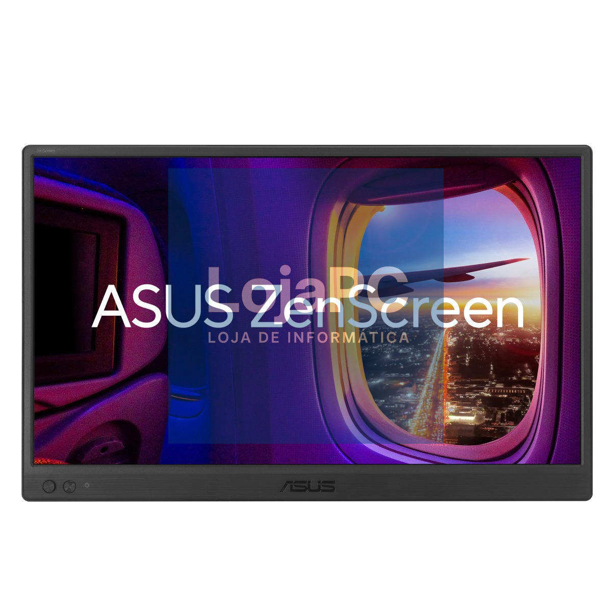 ASUS MB169CK 16INCH FHD IPS 60HZ 5MS(GTG) HDMI ZENSCREEN PORTABLE BLACK