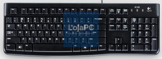 LOGITECH KEYBOARD K120 BLACK OEM